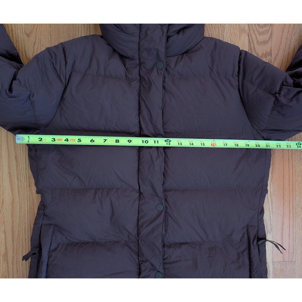 REI Co-op Norseland Goose Down Parka Puffer Jacket Womens M Sherpa Fleece Hood - Picture 14 of 15